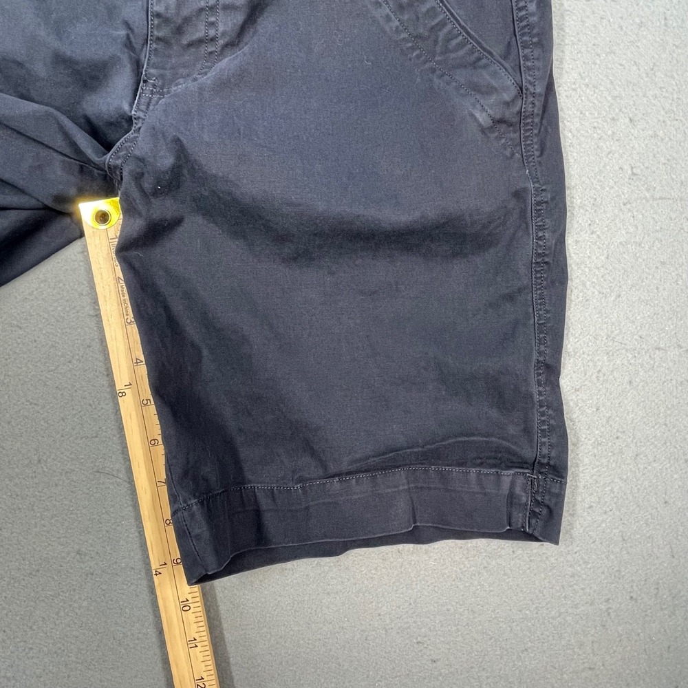 Eddie Bauer Navy Blue Blakely Chino Shorts Women Size 8 Petite - Picture 9 of 9
